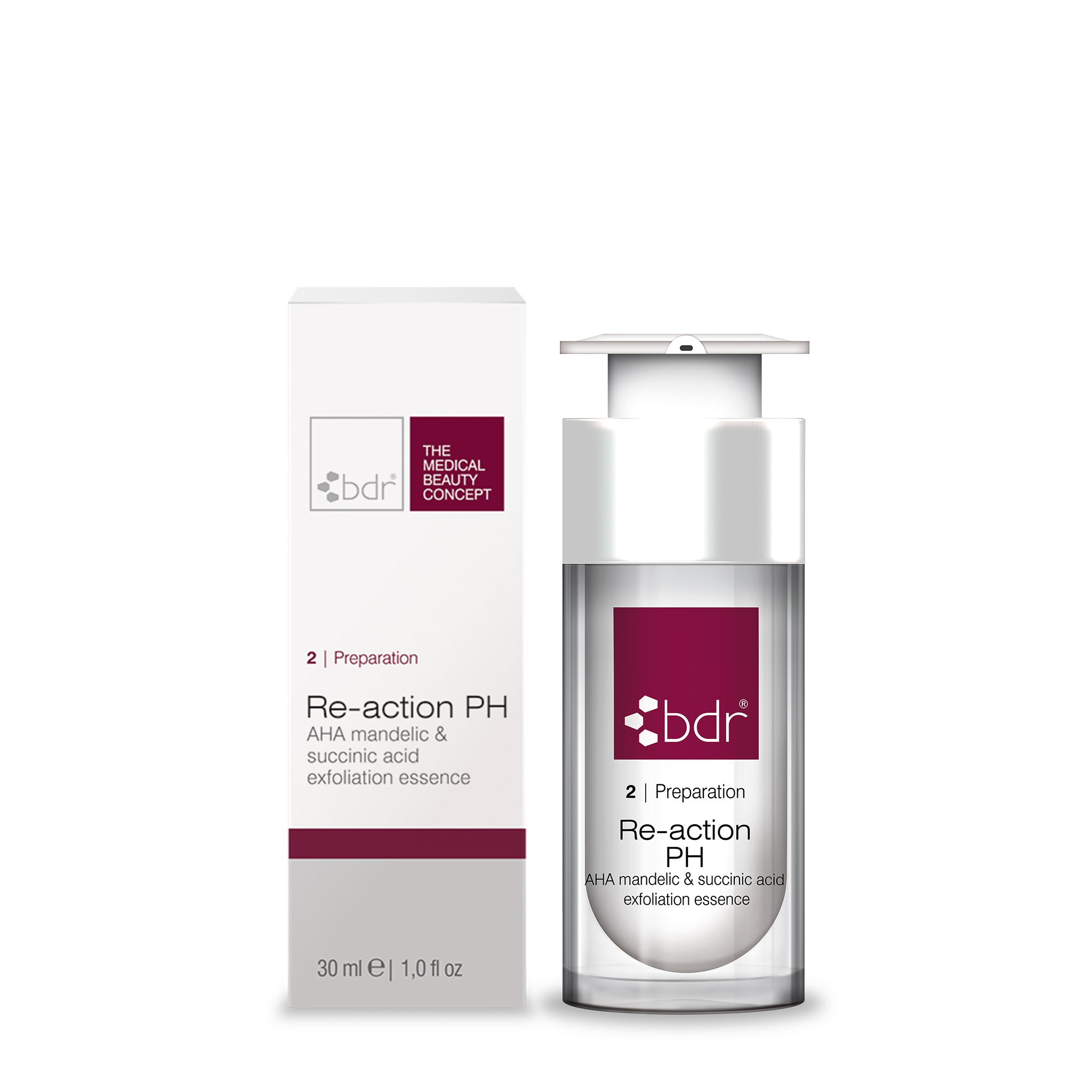 Re-action control PHA gluconic acid exfoliation essence 30 ml